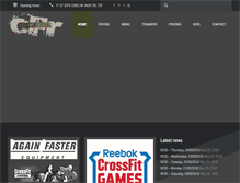 Tablet Screenshot of crossfitrocks.com